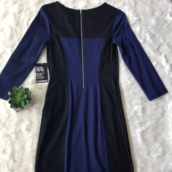 💕Express Colorblock Mini Dress 👗 Size 2🌸 💕🌸 - Picture 5 of 5